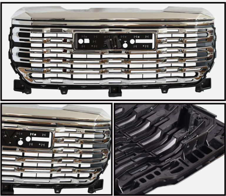 Parrilla GMC Sierra Denali 2022-2024 cromada