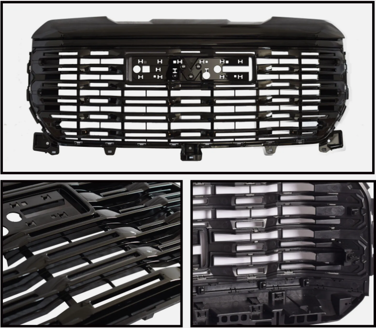 2022 to 2024 GMC Sierra Denali Grille Black