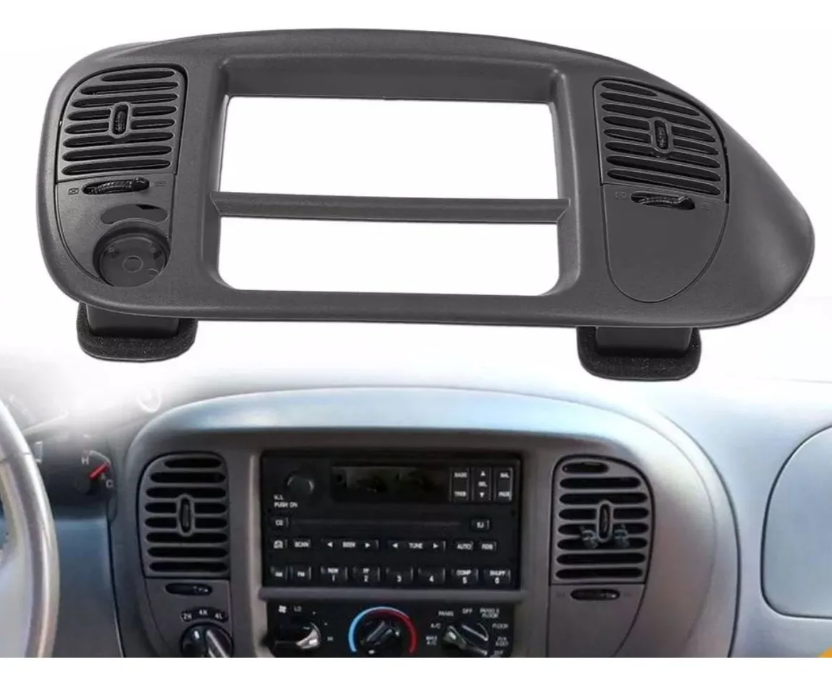 Bisel De Radio Tablero F-150 Expedición Gris 97 98 99 A 2003