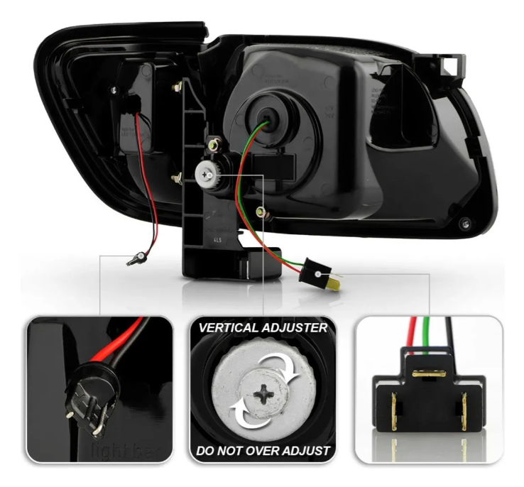 Faros Delanteros Led Toyota Tacoma 2001 2002 A 2004