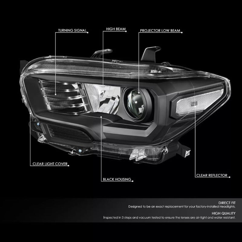 Toyota Tacoma Headlights 2016 to 2020