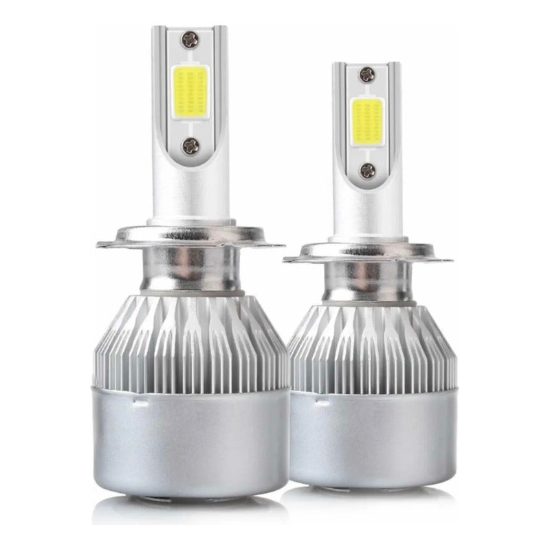 Par Bulbos Led 3800lm H4 H7 H13 05-06 F150 Ram Cheyenne