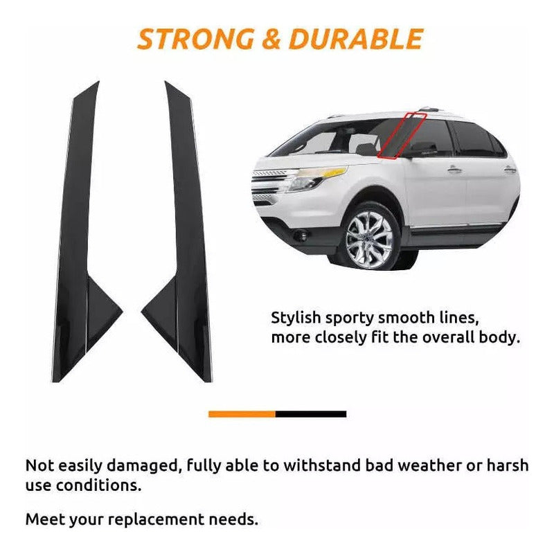 Windshield Moldings Ford Explorer 2011 to 2019