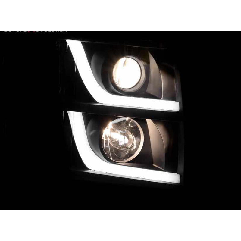Silverado 1500 2500HD LED Headlights 2007 2008 2009 to 2014