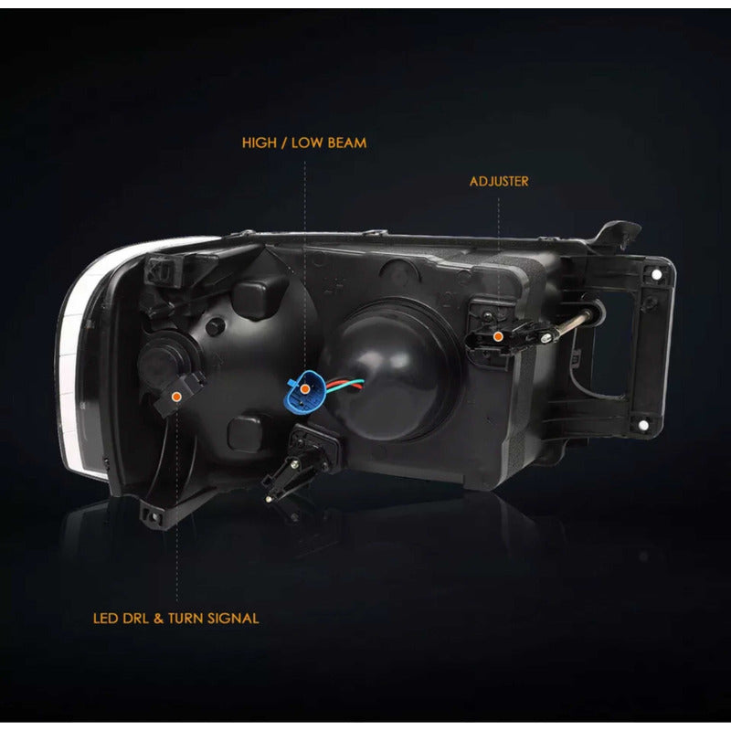 Led Headlights Ram 1500 2500 3500 2002 to 2005