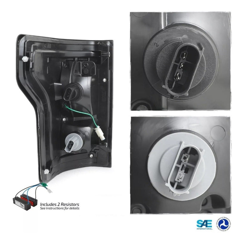 Calaveras Led Para Ford F-150 2015 2016 2017