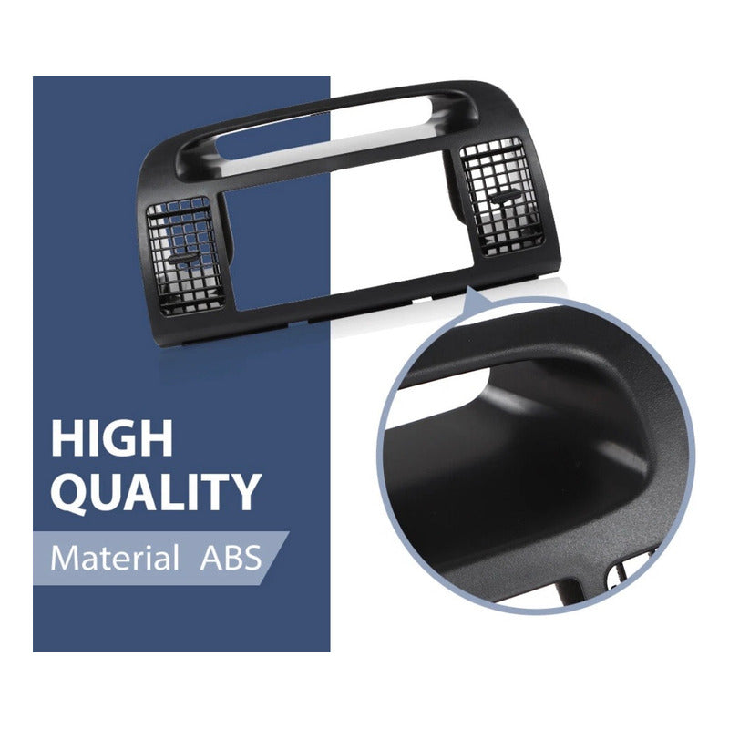 Bisel Central Para Radio Toyota Camry Negro 2002 A 2006