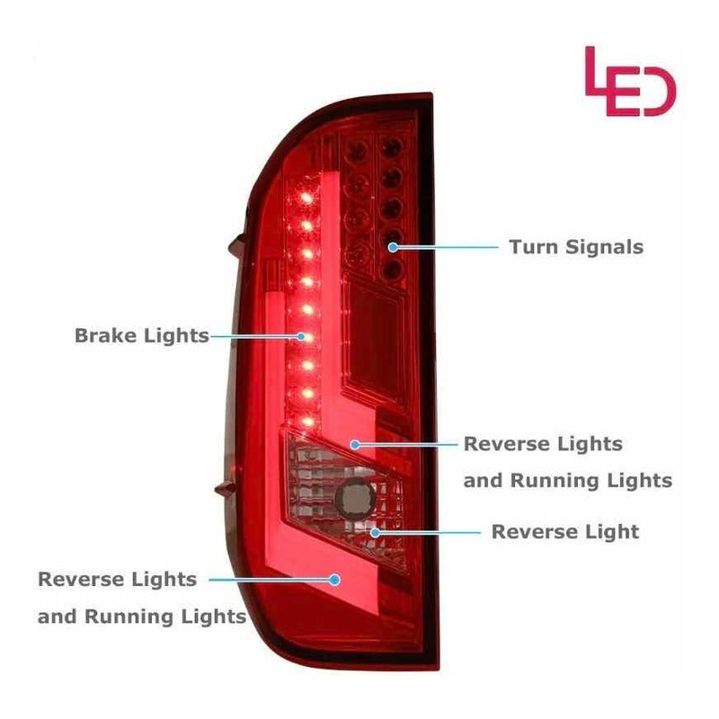 Calaveras Led Toyota Tundra 2014 a 2021