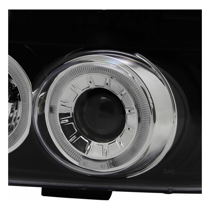 Faros Ojo Angel Led F-150 Bronco 1992 1993 1994 1995 1996