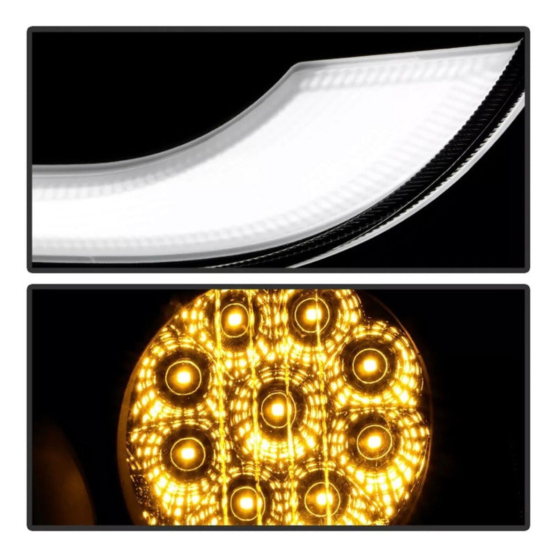 Faros Delanteros Led Chevy Hhr 2006 2007 2009 A 2011