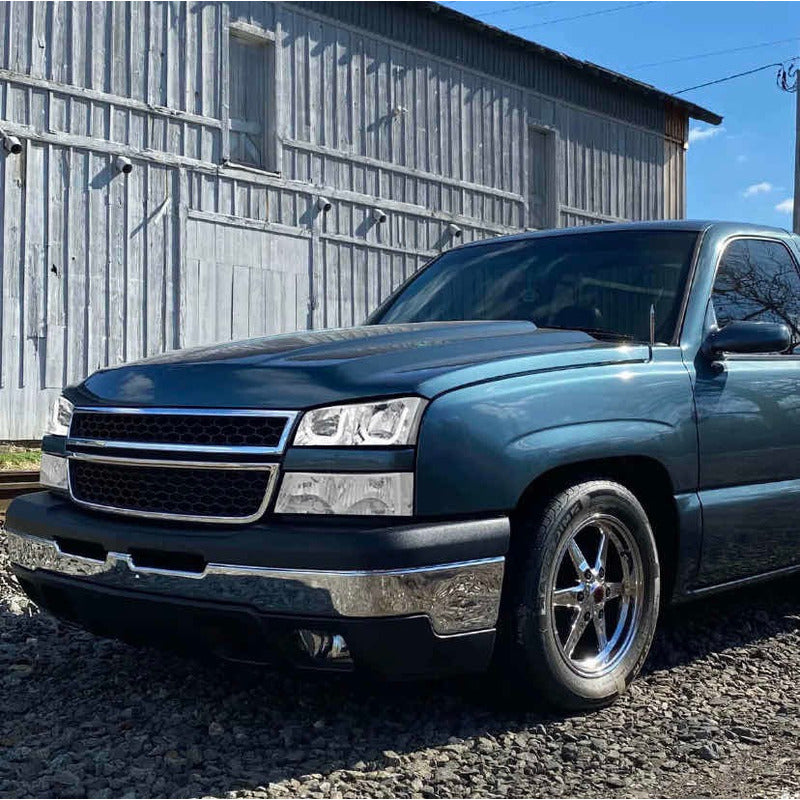 Halo Led Headlights Chevrolet Silverado Avalanche 2003 to 2006