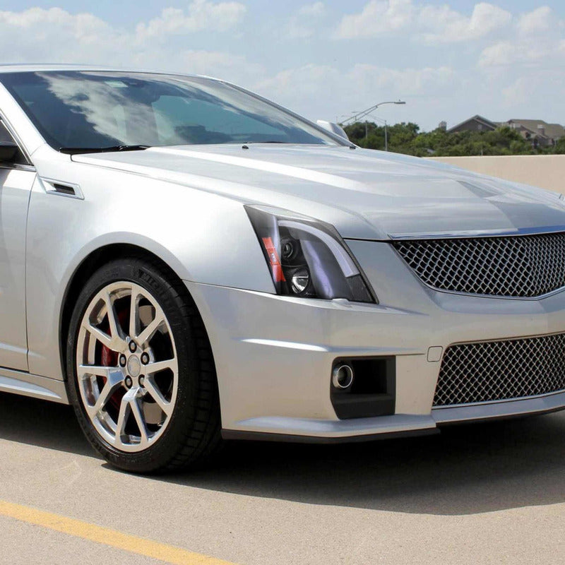 Led Drl Headlights Cadillac CTS 2008 to 2014