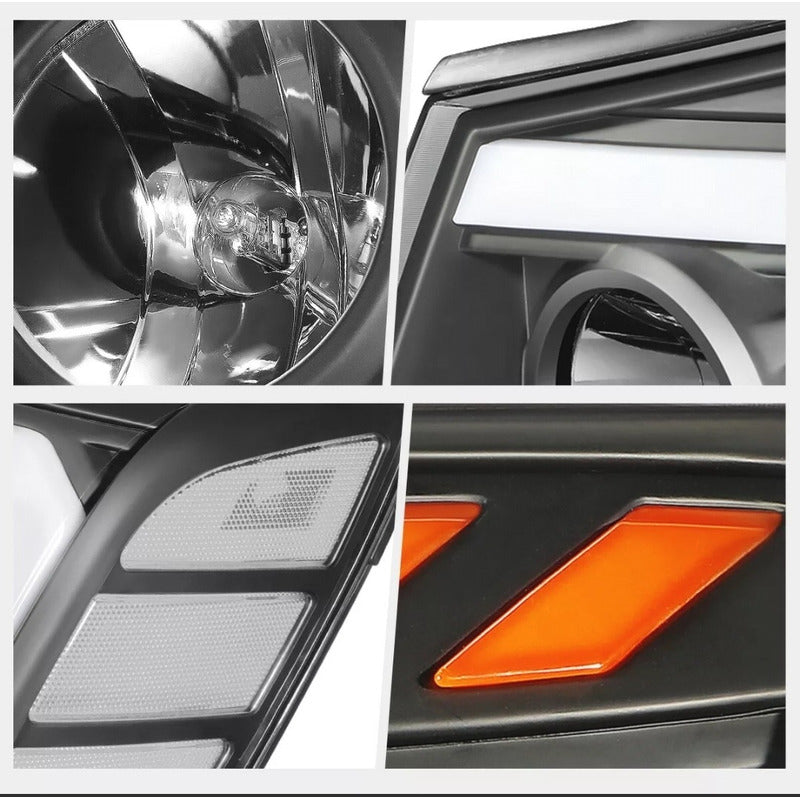 Faros Led Drl Para Nissan Titan Armada 2004 2005 2006 A 2015