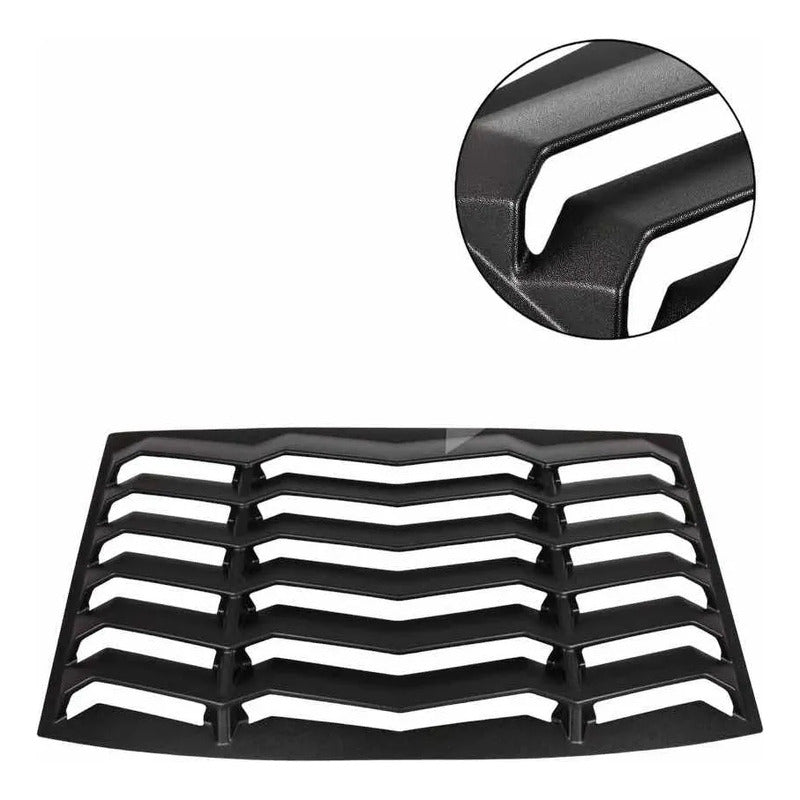 Louver Chevy Camaro Trasera Negro Mate 2010-2015