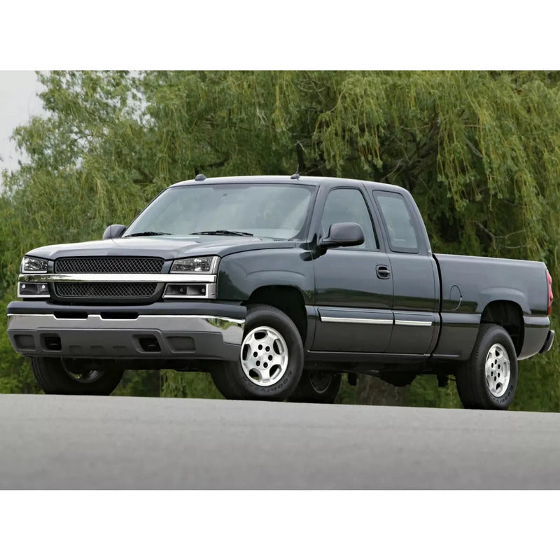 Faros Chev Silverado Led Secuenciales 2003 2004 A 2006 Negro