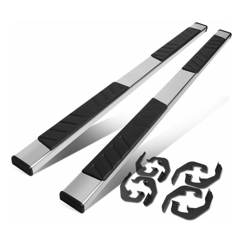 Running Boards Double Cab Chevrolet Silverado Cheyenne GMC Sierra 2007 to 2018
