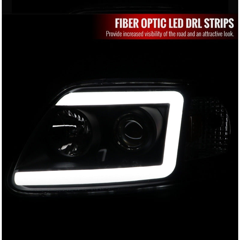 Led Headlights Ford Lobo F-150 1997 to 2004 Expedition 1997 to 2002