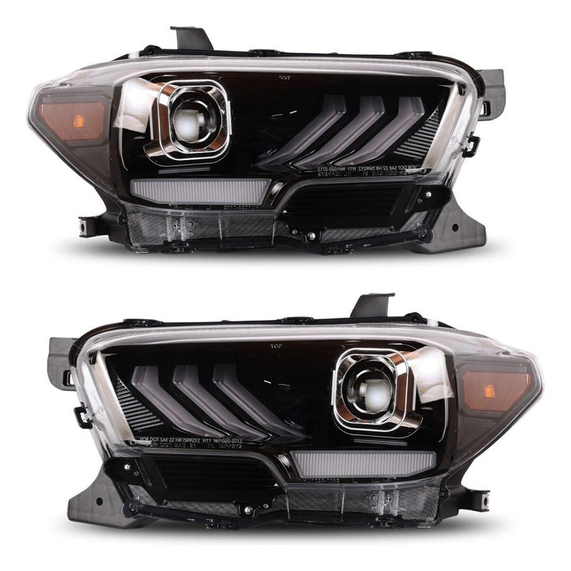 Faros Delanteros Led Toyota Tacoma 2016 2017 A 2019 Ambos Lados