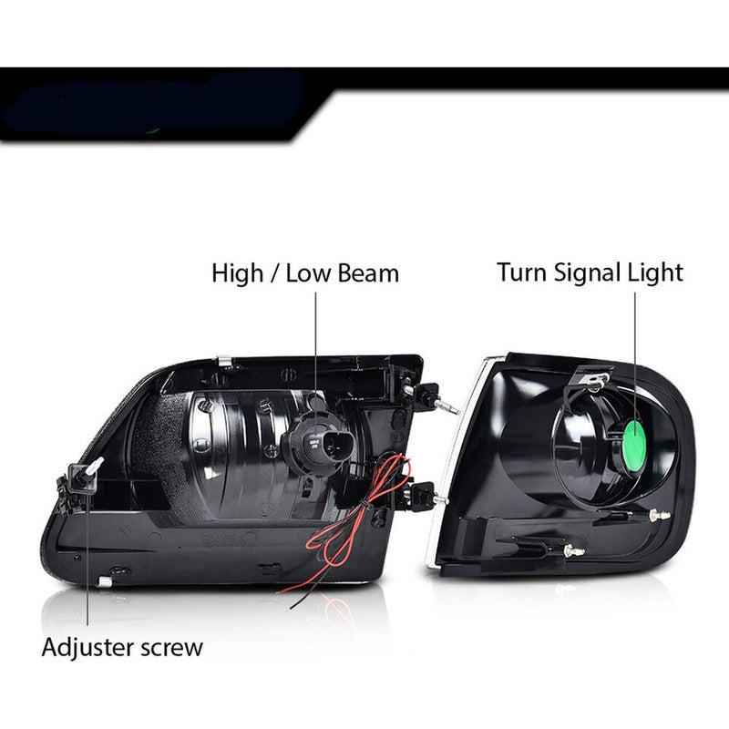 Ford F-150 Led Headlights 1997 to 2004