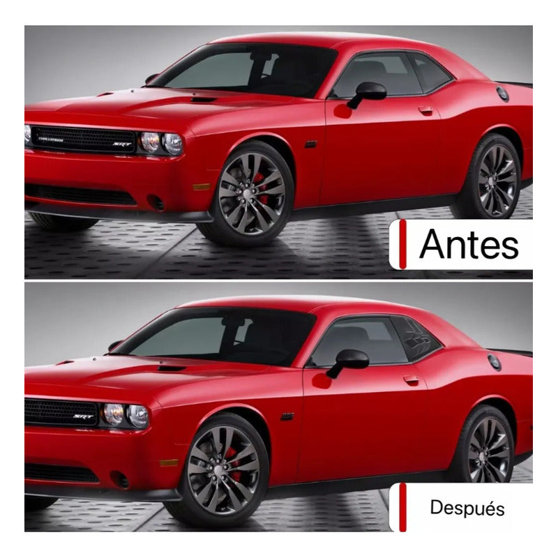 Louvers Laterales Dodge Challenger 2008 2009 2010 A 2023 Negro
