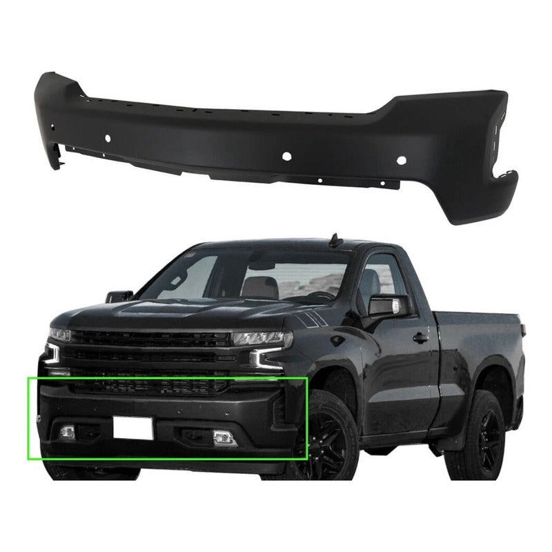 Facia Delantera Chevy Silverado 1500 2019 2020 2021 Negro