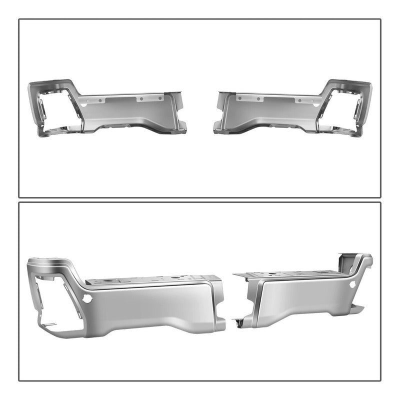 Defensa Trasera F-250 F-350 Cromada 2023 2024 2025