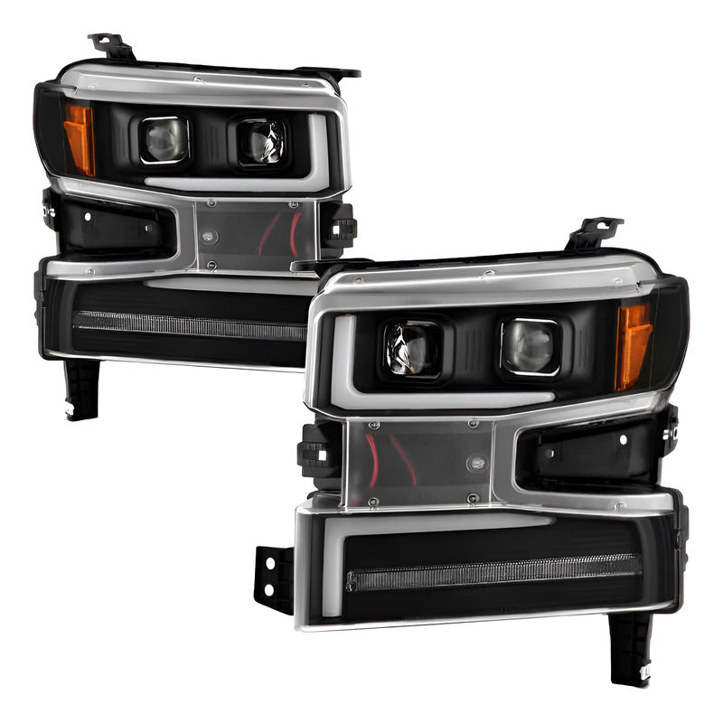 Par De Faros Led Chev Silverado 1500 2019 2020 2021 2022