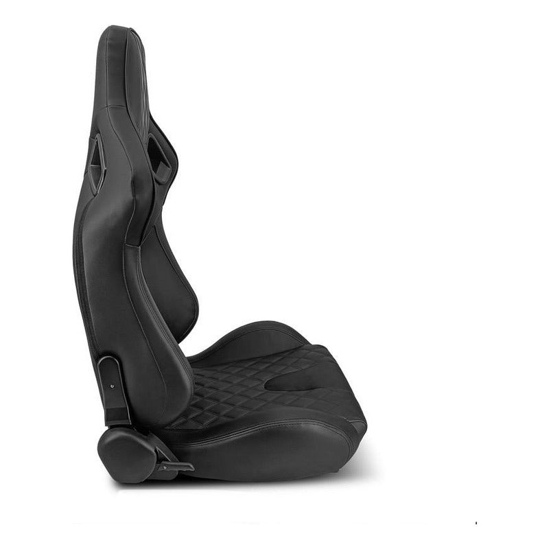 Universal Reclining Racing Seats with Adjustment Slider