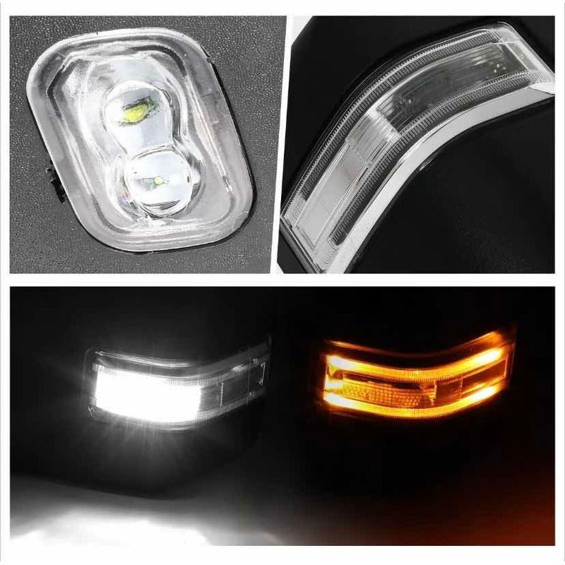Par De Espejos Laterales Ford F-150/lobo 2015 2016 2017 2018