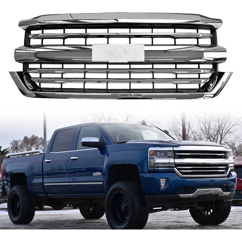 Parrilla Delantera Chevrolet Silverado 1500 2016 A 2018