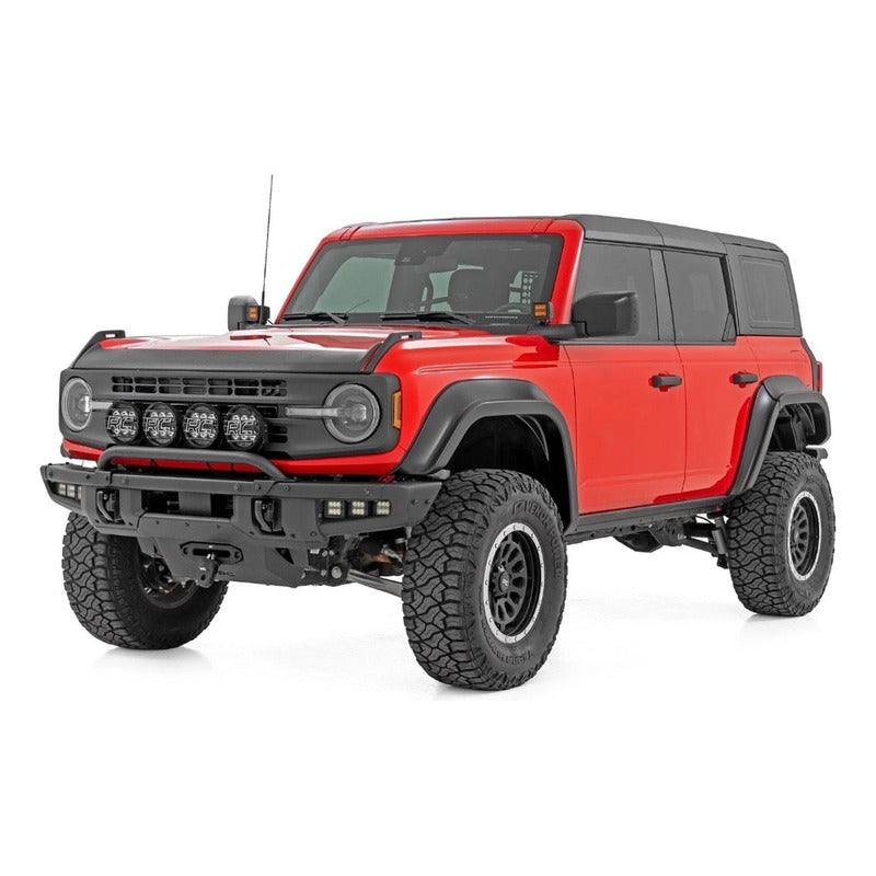 Cantoneras Laterales Rough Country Bronco 2021 A 2025 Negro