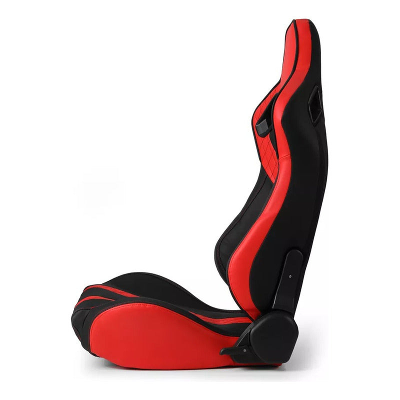 Universal Reclining Racing Seats with Adjustment Slider