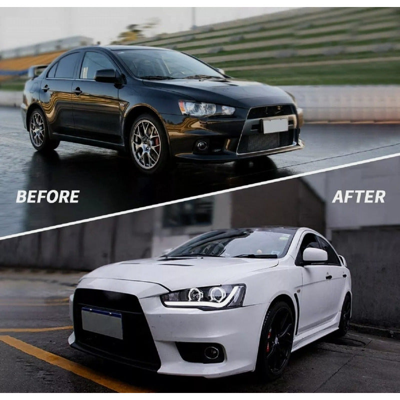 Faros Led Para Lancer Evo X Sedan 2008 2009 A 2017
