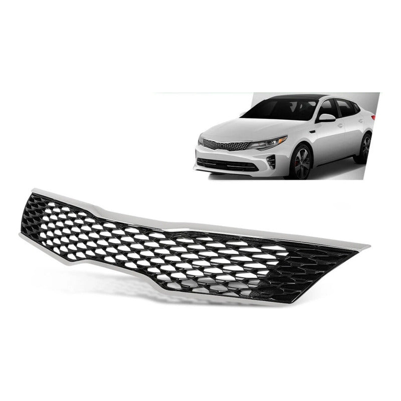 Parrilla Delantera Kia Óptima Sx Sxl 2016 2017 2018 Cromado Brillante