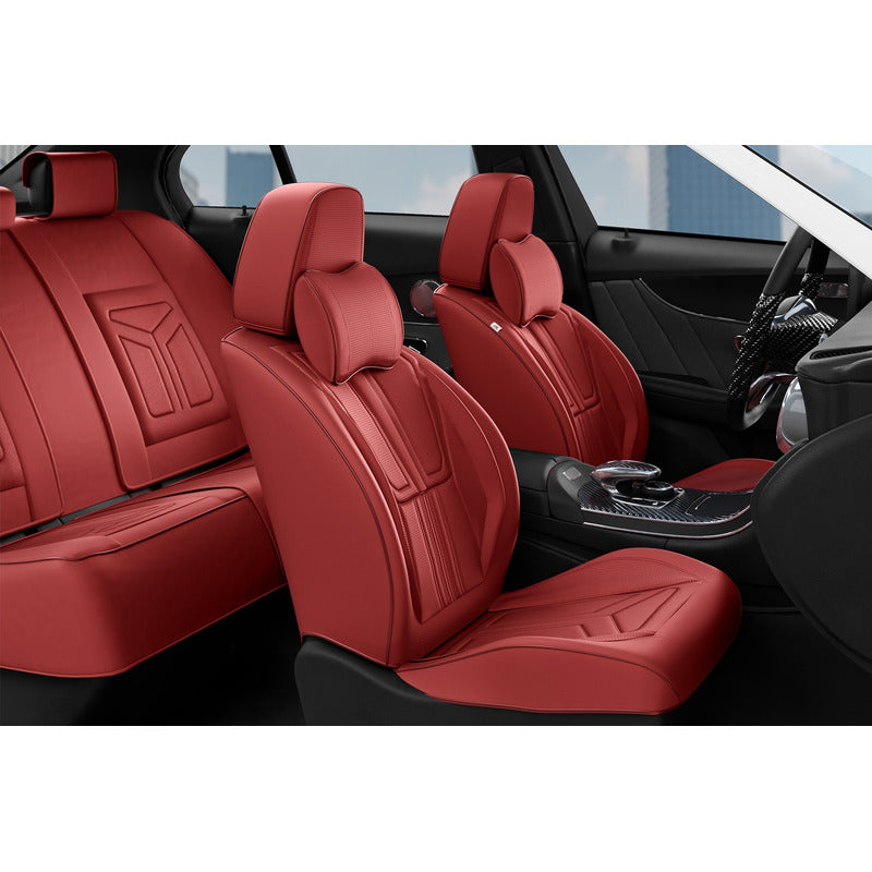Juego De Cubre Asientos Cuero Lujo Ford Escape 2012 A 2016