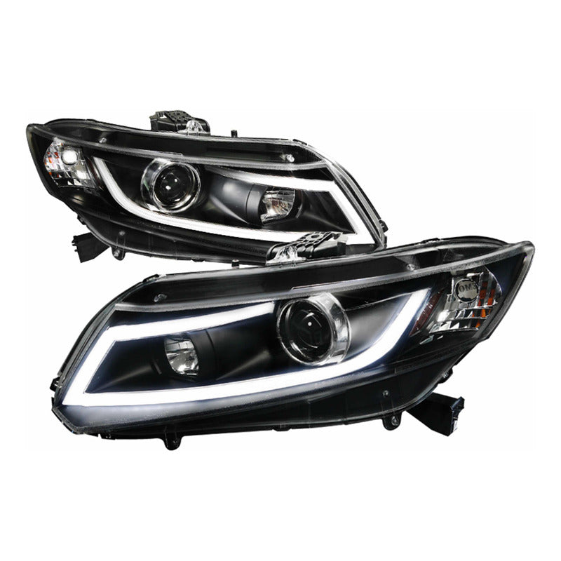 Headlights Honda Civic Coupe Sedan 2012 to 2015
