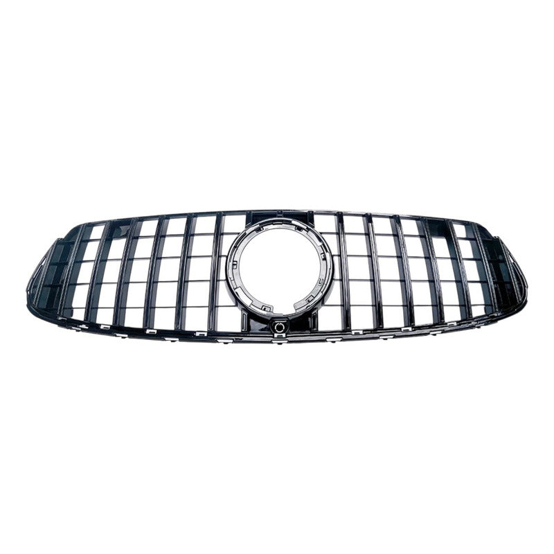 Parrilla Delantera Gt Mercedes Benz Glc X253 2020 A 2022 Negro Cromo Brillante