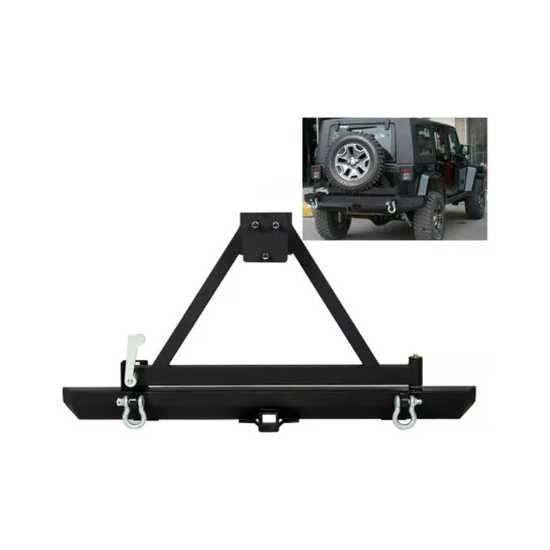 Defensa Trasera Para Jeep Wrangler 87-96 Yj Y 97-06 Tj