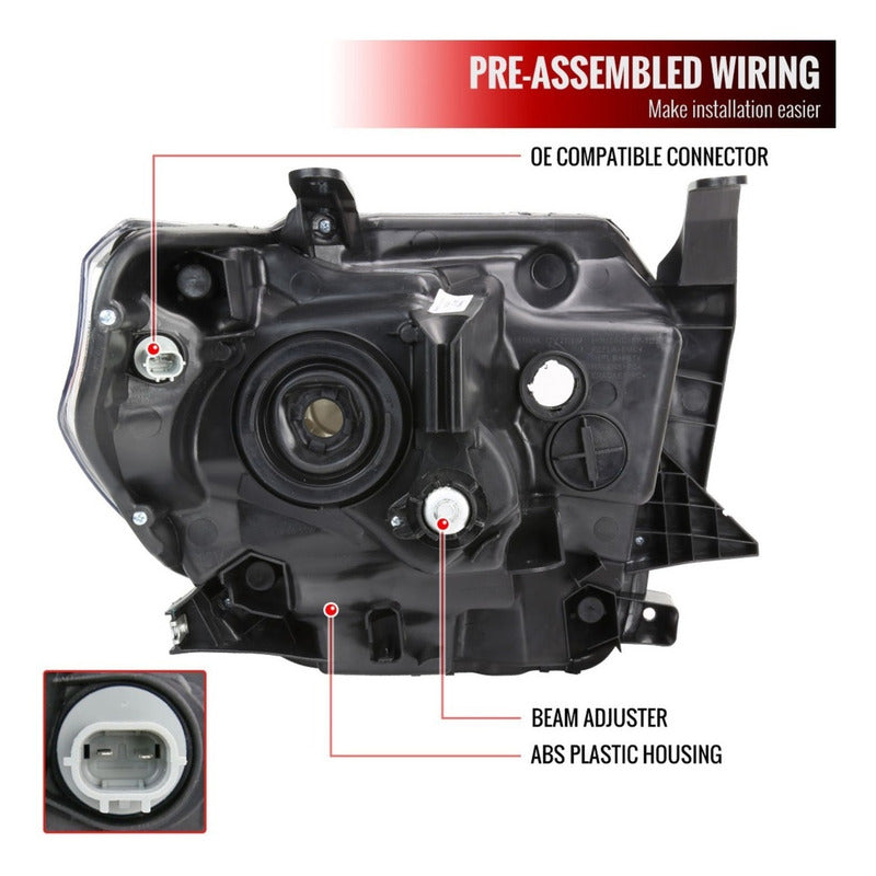 Faros Led Toyota Tundra 2014 2015 2016 2017 2018 A 2021