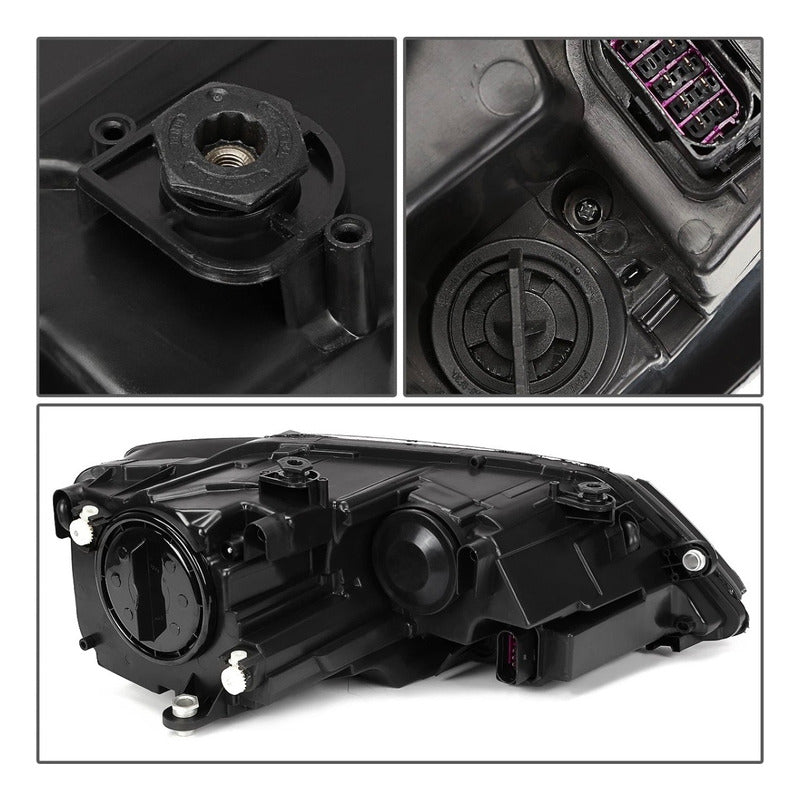 Faros Delanteros Vw Jetta Sedan 2011 2012 A 2018 Ambos Lados