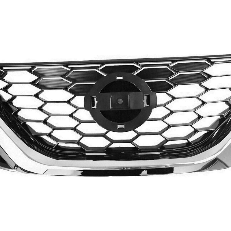 Parrilla Delantera Nissan Sentra Cromada 2006 2007 A 2018 Cromado Brillante