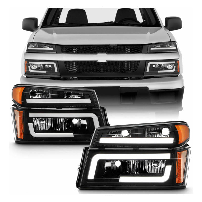 LED Headlights Chevrolet Colorado 2004 to 2012