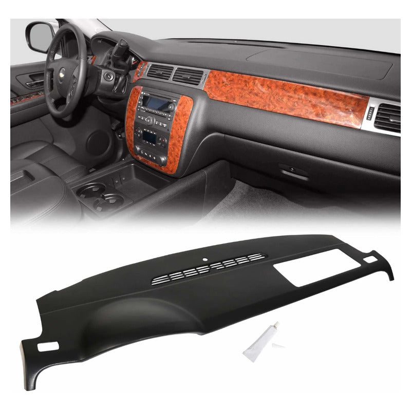 Dashboard Cover Tahoe Suburban Gmc Yukon 2007-2014 Black