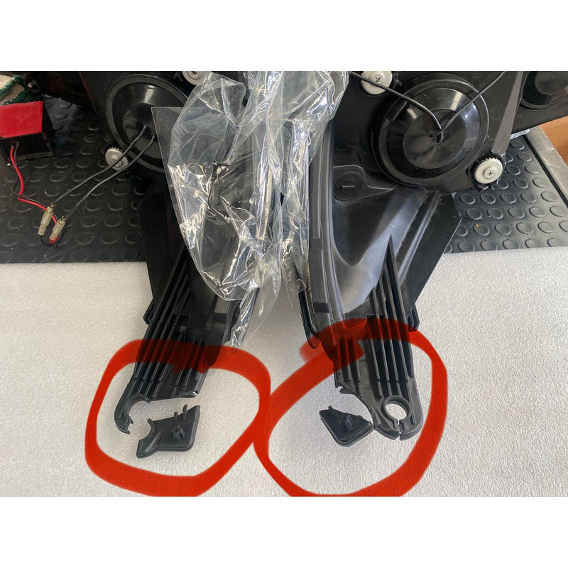 Faros Led Ford Focus Con Daño 2015 2016 2017 2018 Ambos Lados
