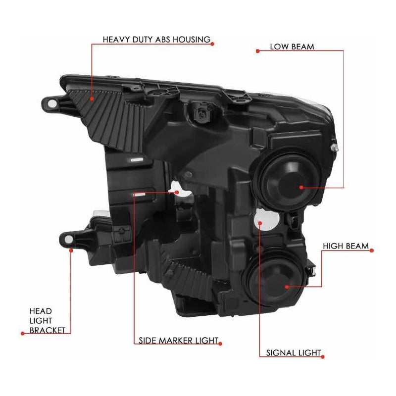 Ford F-150 Lobo headlights 2018 to 2020