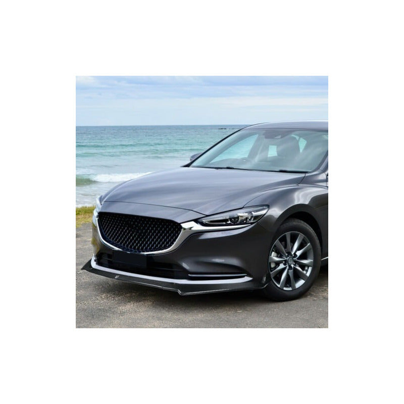 Lip Acc. Delantero Fibra De Carbono Para Mazda 6 2019 A 2021