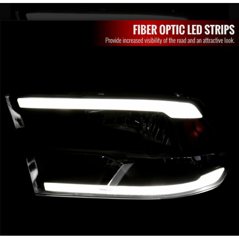 Par De Faros Led Dodge Ram 1500 2009 2010 2011 2012 A 2018 Derecho