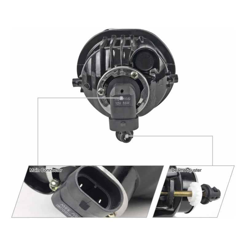 Faros De Niebla Toyota Matrix Pontiac Vibe 2003 2004 A 2008