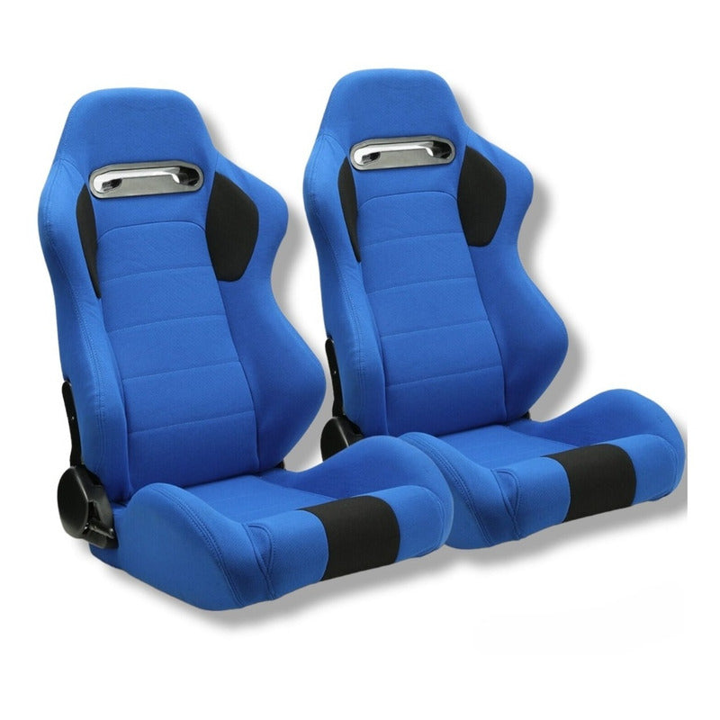 Universal Reclining Racing Seats with Adjustment Slider