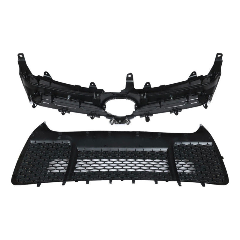 Parrilla Delantera Toyota Camry Se 2015 2016 2017 Negro Brillante